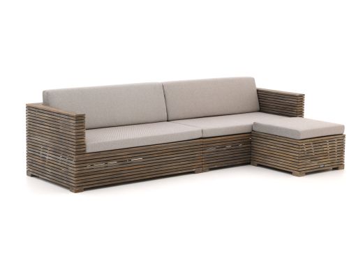 ROUGH-C chaise longue loungeset 3-delig