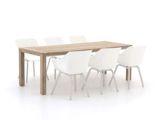 Kees Smit Hartman Sophie Element/ROUGH-S 220cm dining tuinset 7-delig aanbieding