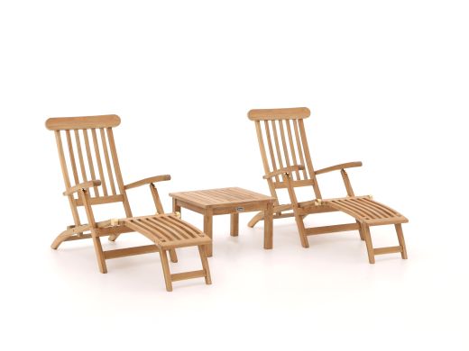 Sunyard Country/Wales 60cm deckchair set 3-delig