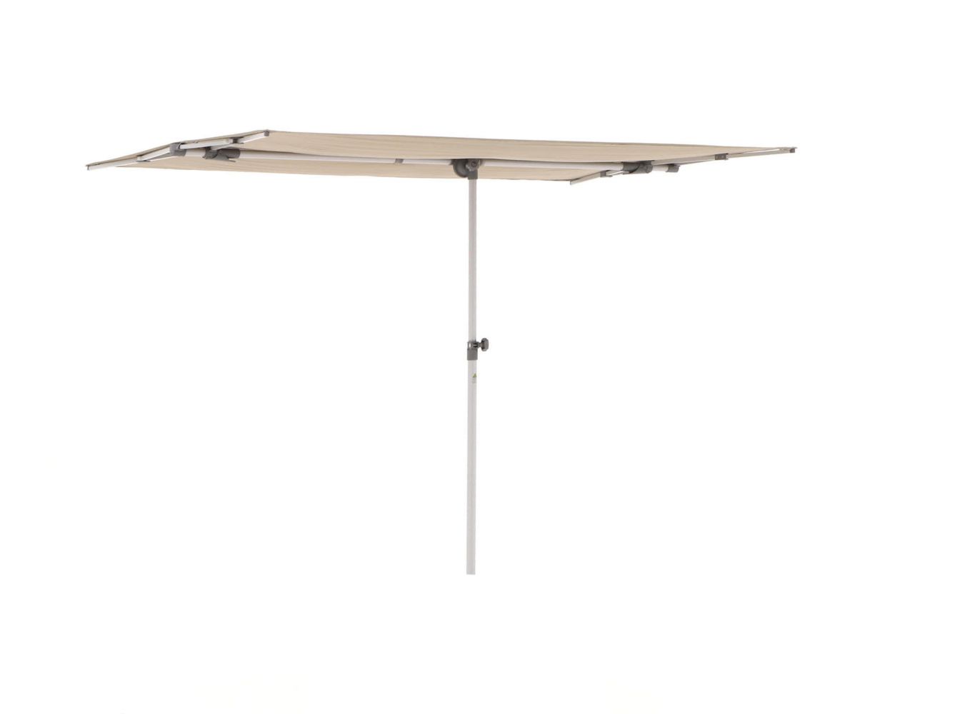 mezelf overloop Zuidoost Suncomfort Flex-Roof parasol 210x150cm - Off-grey (053) (excl. voet)  (incl.hoes) - Kees Smit