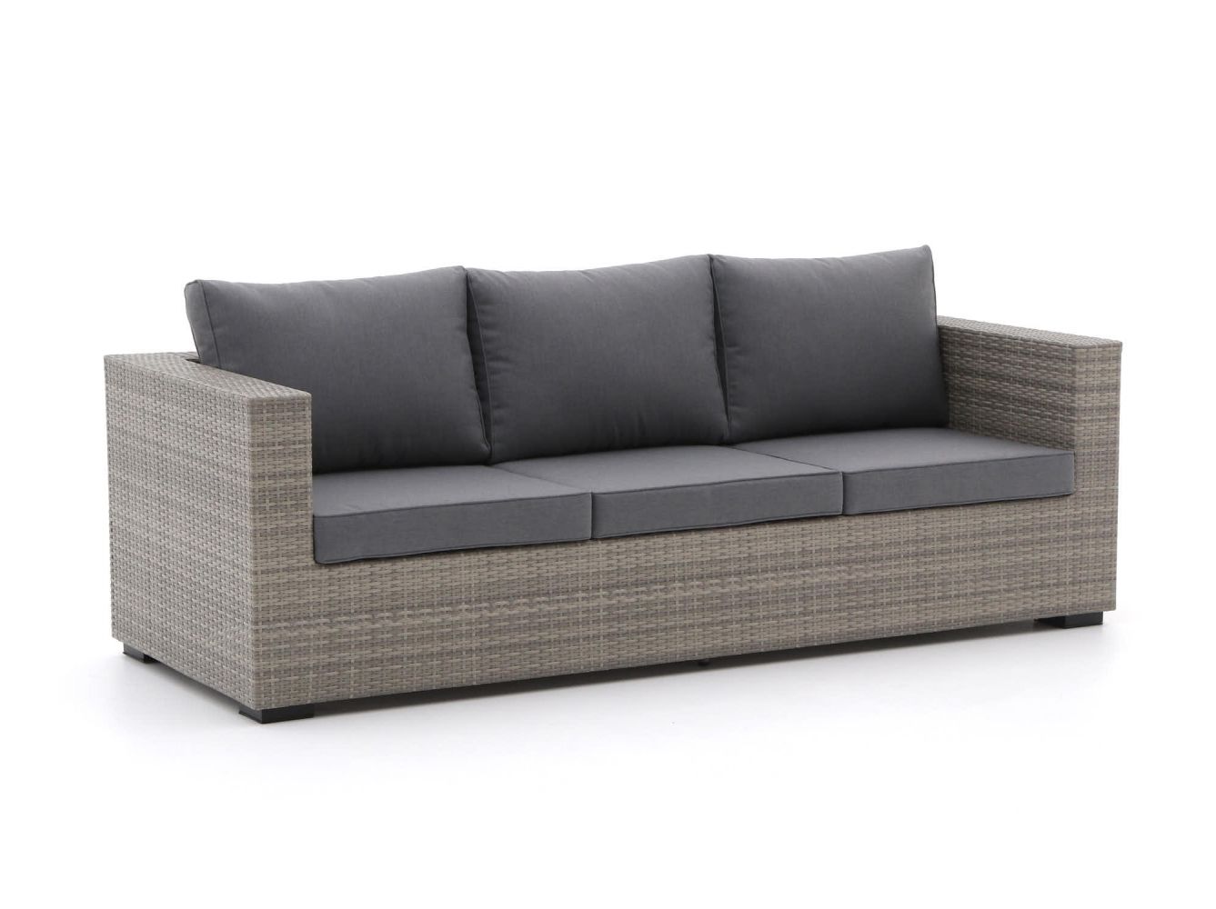 dood inhalen tack Forza Giotto lounge tuinbank 3-zits 230cm - Ash grey (incl. kussens) - Kees  Smit