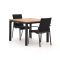 Kettler Diamond/Linosa 100cm dining tuinset 3-delig stapelbaar