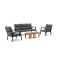 Hartman Stefano/Wales stoel-bank loungeset 5-delig