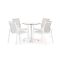 R&S Design Altea/Canzo ø 80cm dining tuinset 5-delig stapelbaar