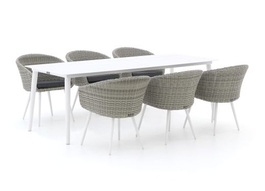 Manifesto Veruno/Sora 220cm dining tuinset 7-delig