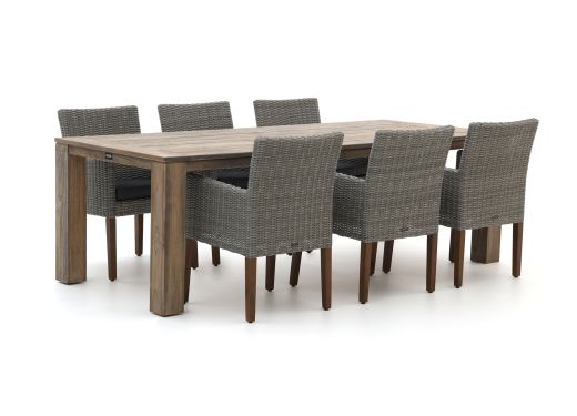 Intenso Lesa/ROUGH-X 240cm dining tuinset 7-delig