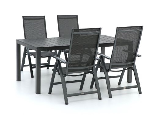 Bellagio Avenza/Fidenza 183cm dining tuinset 5-delig verstelbaar