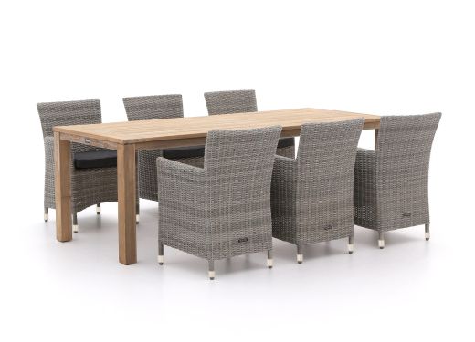 Intenso Borno/ROUGH-S 220cm dining tuinset 7-delig